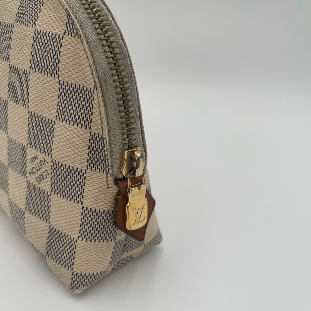 Louis vuitton damier azur GM cosmetic pouch - Picture 3 of 10
